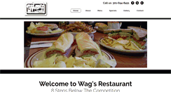 Desktop Screenshot of eatatwags.com